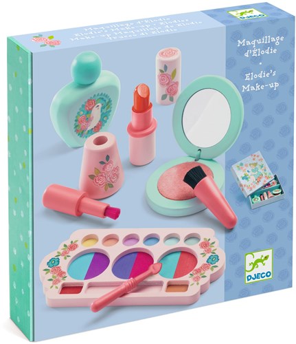Djeco Set Trucco Giocattolo - Set Make-up in Legno per Bambini - Bird-3