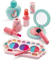Djeco Set Trucco Giocattolo - Set Make-up in Legno per Bambini - Bird