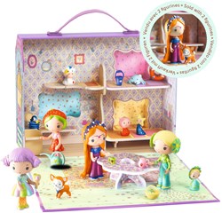 Djeco casa delle bambole Bluchka & Indie - tinyly portatile FSC MIX