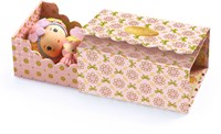 Djeco tinyly Rose tinyroom - camera da letto giocattolo in miniatura-2