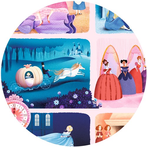 Djeco puzzle Cendrillon - 54 pezzi - cartone FSC MIX-3