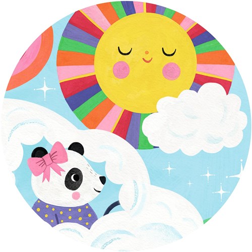 Djeco giocattolo puzzle Voiture nuage 16 pezzi FSC MIX-3