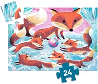 Djeco puzzle volpe - 24 pezzi - FSC MIX - giocattolo colorato-2