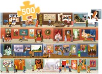 Djeco puzzle - puzzle osservazione museo 500 pezzi FSC MIX-2
