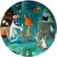 Djeco puzzle osservazione orchestra - 35 pezzi cartone FSC animali musica-3