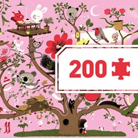 Djeco puzzle gallery Arbracadabra - 200 pezzi cartone FSC-2