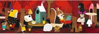 Djeco puzzle gallery Volcania - 350 pezzi - cartone FSC