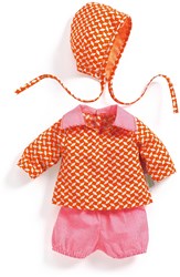 Djeco vestiti per bambole Pépin - outfit estivo per bambole bebè