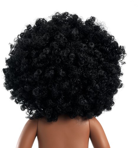 Djeco bambola Janet - bambola realistica con occhi dormienti e capelli ricci-2