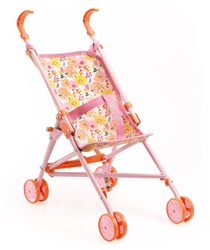 Djeco accessori passeggino bambole Flowers - 54 cm buggy leggero