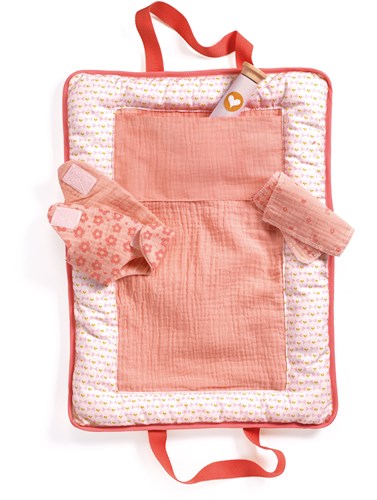 Djeco accessori borsa fasciatoio Pink Peak bambola giocattolo-3