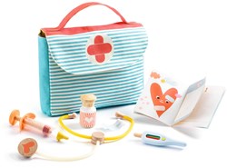 Djeco accessori da dottore FSC 100% set gioco per bambini