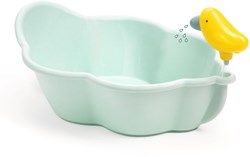 Djeco accessori vasca da bagno per bambole con doccia uccellino - giocattolo da bagno