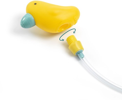 Djeco accessori vasca da bagno per bambole con doccia uccellino - giocattolo da bagno-3