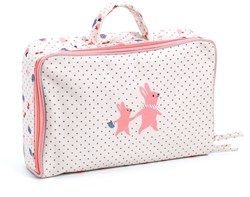 Djeco bambola Cerise - bambola con valigia e accessori - 32 cm