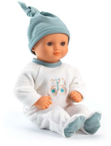 Djeco bambole 32 cm Neige - bambola morbida con pigiama