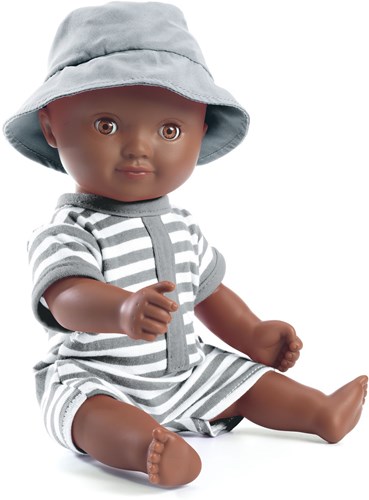 Djeco bambole 32 cm Samra - Bambola nuotatrice per bambini
