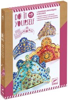 Djeco mosaici & stickers set creativo diademi Enchanteresses-3