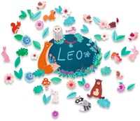 Djeco mosaici & adesivi Nel bosco - giocattolo creativo FSC