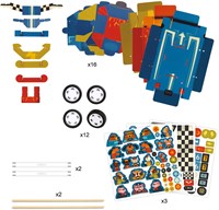 Djeco set creativa Grand prix - auto da corsa giocattolo FSC MIX-3
