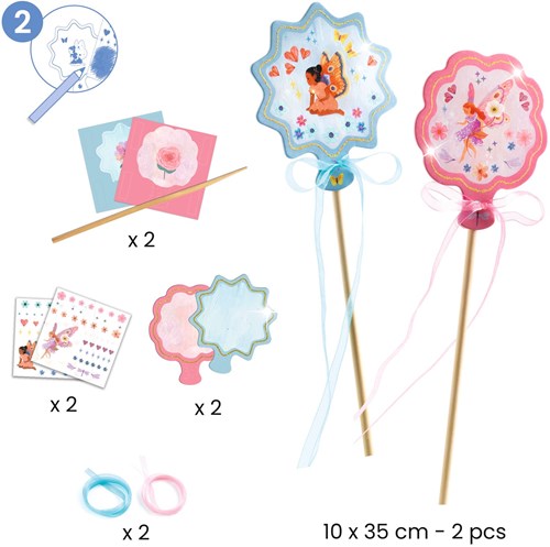 Djeco scatola multi-attività Nymphea - set creativo FSC MIX-3