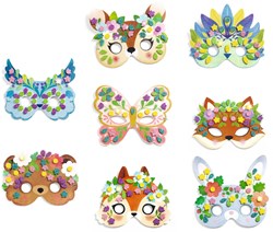 Djeco set creativo mosaico e adesivi animali del bosco FSC MIX