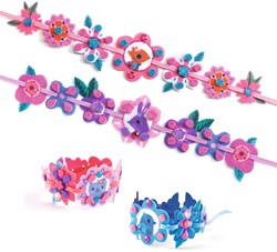 Djeco set creativo mosaici & adesivi Meilleures copines giocattolo creativo