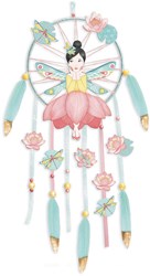 Djeco set creativo acchiappasogni Fata Lotus - kit creativo per bambini