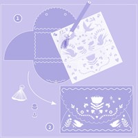 Djeco set creativo Sweet fashionista - crea borse alla moda-3