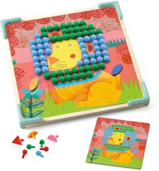 Djeco giocattolo educativo Mosaïco animo gioco mosaico FSC MIX