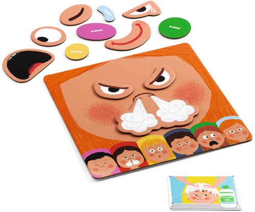 Djeco gioco educativo Emotico - Imparare le emozioni FSC giocattolo
