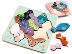 Djeco giocattolo educativo Eduludo Formanimo gioco forme animali