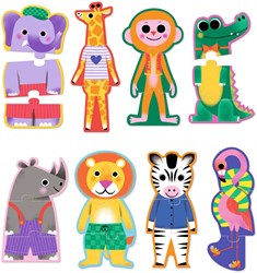 Djeco giocattolo educativo puzzle animali Savana - gioco didattico