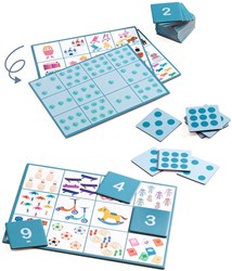 Djeco gioco educativo bingo dei numeri - giocattolo didattico FSC MIX