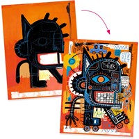 Djeco puzzle artistico Brooklyn - Basquiat per bambini-2