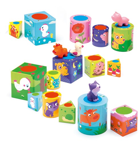Djeco gioco Ludanimo - gioco educativo per bambini FSC MIX