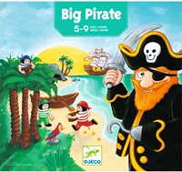 Djeco gioco da tavolo Big Pirate - gioco strategico bambini FSC MIX-3