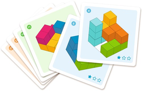 Djeco gioco puzzle Cubissimo - gioco di logica in legno FSC-2