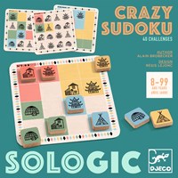 Djeco gioco di logica Crazy sudoku - puzzle FSC MIX-3