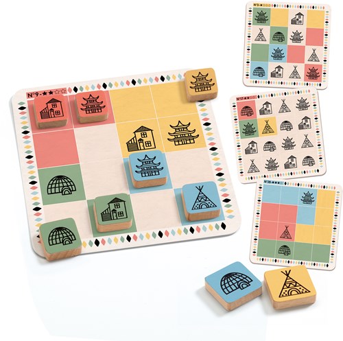 Djeco gioco di logica Crazy sudoku - puzzle FSC MIX