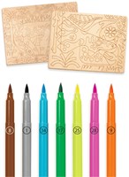 Djeco set creativo Dino world - kit di colorazione per bambini-3