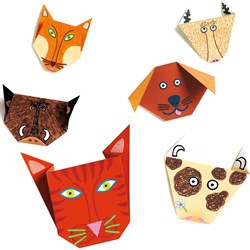 Djeco origami animali set creativo - carta FSC - giocattolo creativo