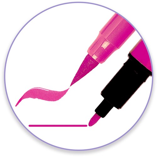 Djeco colori pennarelli 10 pezzi - Brush Pens Sweet colori pastello-3