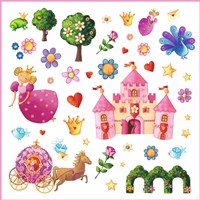 Djeco stickers Princess Marguerite - 160 pezzi carta FSC-2