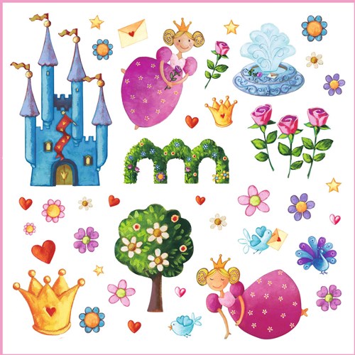 Djeco stickers Princess Marguerite - 160 pezzi carta FSC-3