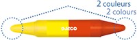 Djeco colori 8 Double-end Wax Crayons pastelli a cera per bambini-2