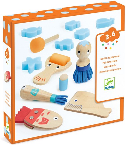 Djeco strumenti per dipingere creatività pittura per bambini-3