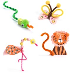 Djeco scatola creativa Creazione animali della giungla FSC MIX - set creativo