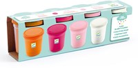Djeco pasta modellabile 4 vasetti Sweet - argilla per bambini-2