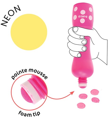 Djeco pennarelli creativi Neon - marker per bambini-3